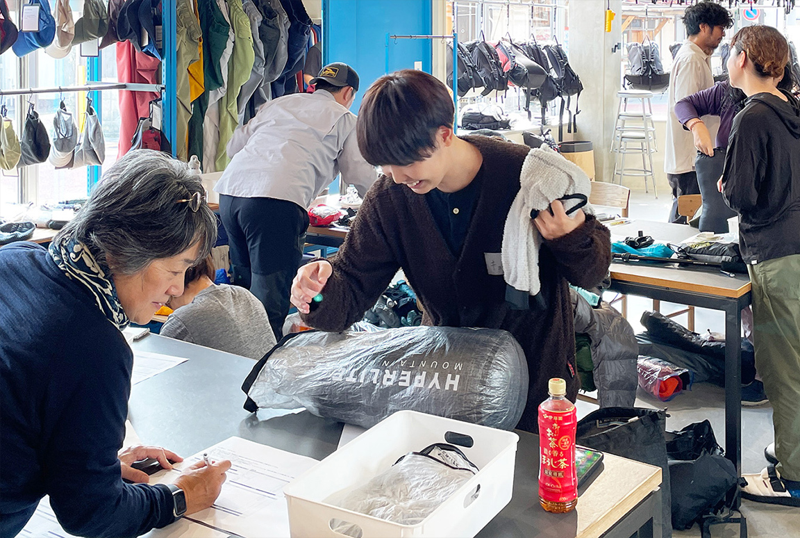 ｜山と道HLC｜ウルトラライトハイキング入門講座（CLAMP伊那店）